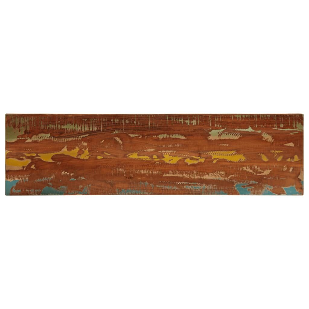 vidaXL Tafelblad rechthoekig 120x40x2,5 cm massief gerecycled hout