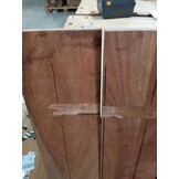 vidaXL Tafelblad rechthoekig 120x40x2,5 cm massief gerecycled hout