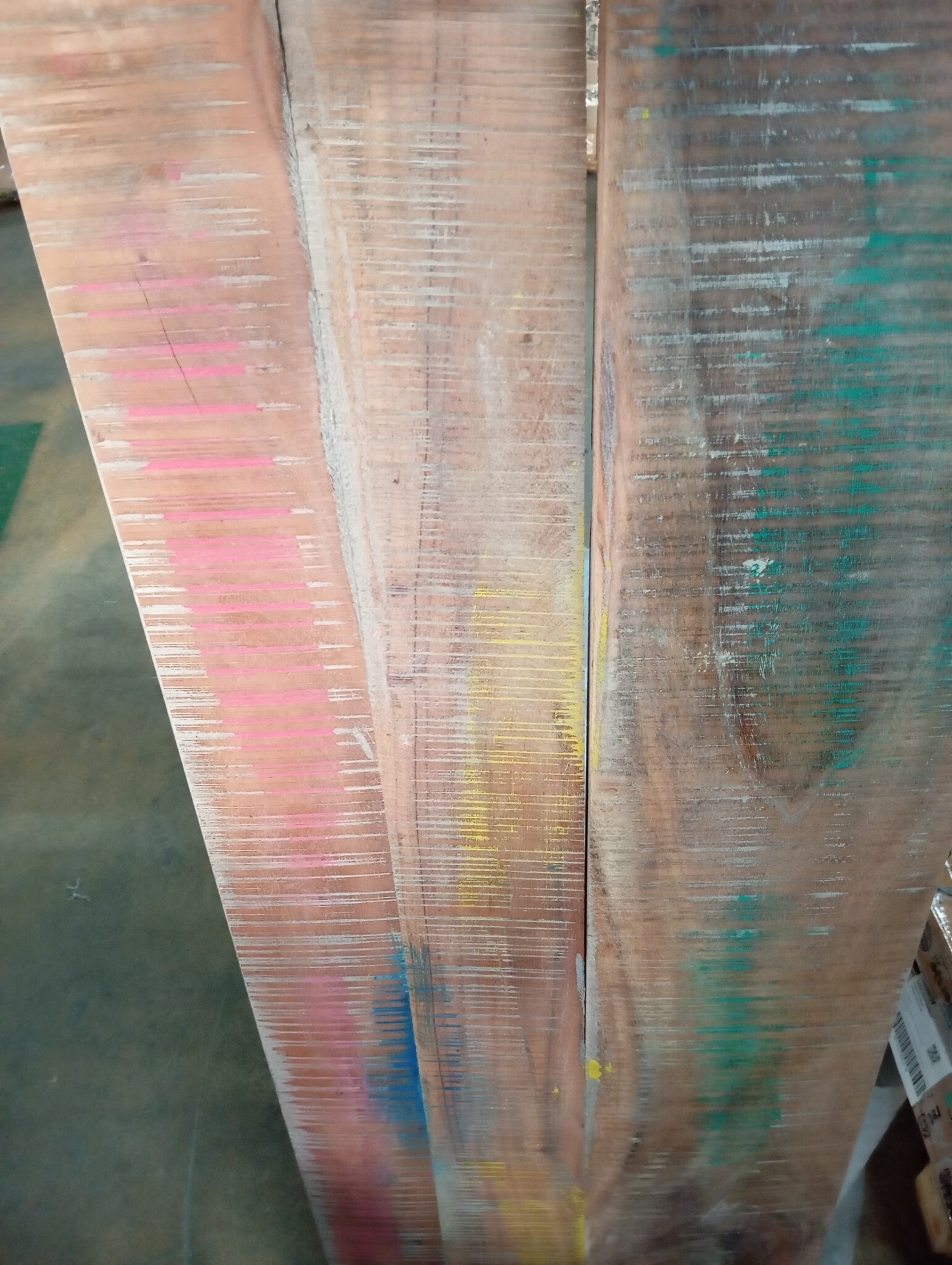 vidaXL Tafelblad rechthoekig 120x40x2,5 cm massief gerecycled hout