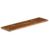 vidaXL Tafelblad rechthoekig 120x40x2,5 cm massief gerecycled hout