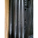 vidaXL Plantenbak met latwerk 120x40x136 cm polypropeen zwart