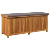 vidaXL Kussenbox voor buiten 150x50x60,5 cm massief acaciahout