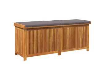 vidaXL Kussenbox voor buiten 150x50x60,5 cm massief acaciahout