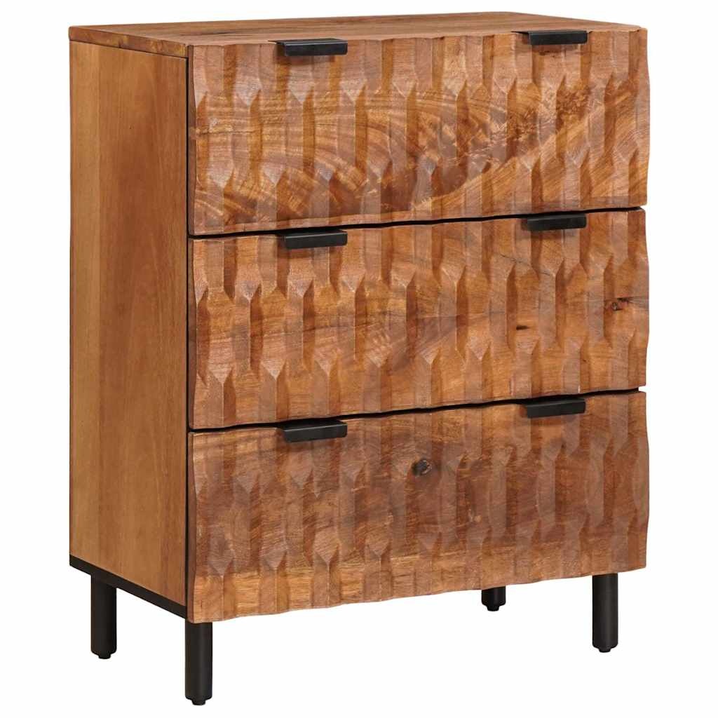 vidaXL Dressoir 60 x 33 x 75 cm Massief Mango Hout
