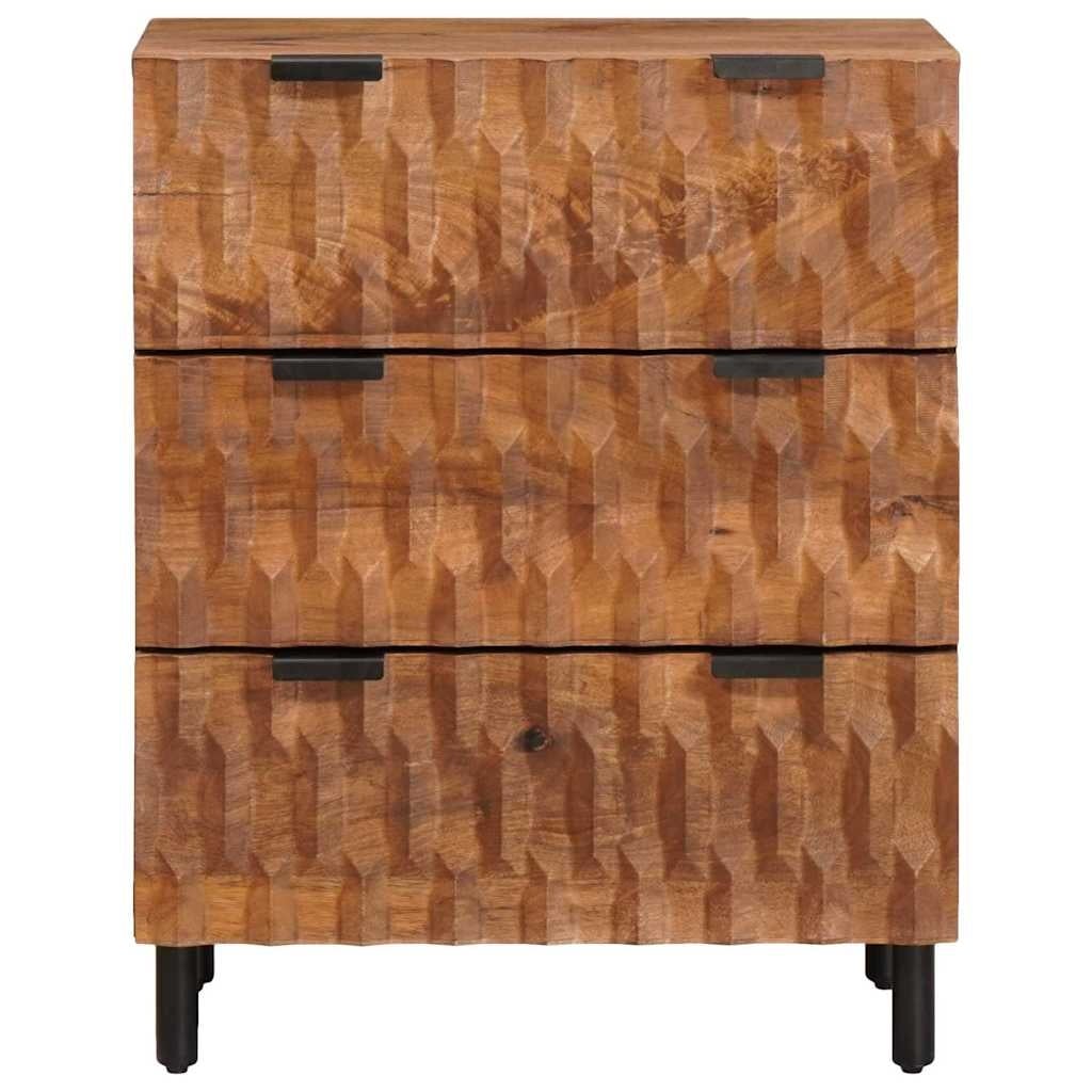 vidaXL Dressoir 60 x 33 x 75 cm Massief Mango Hout