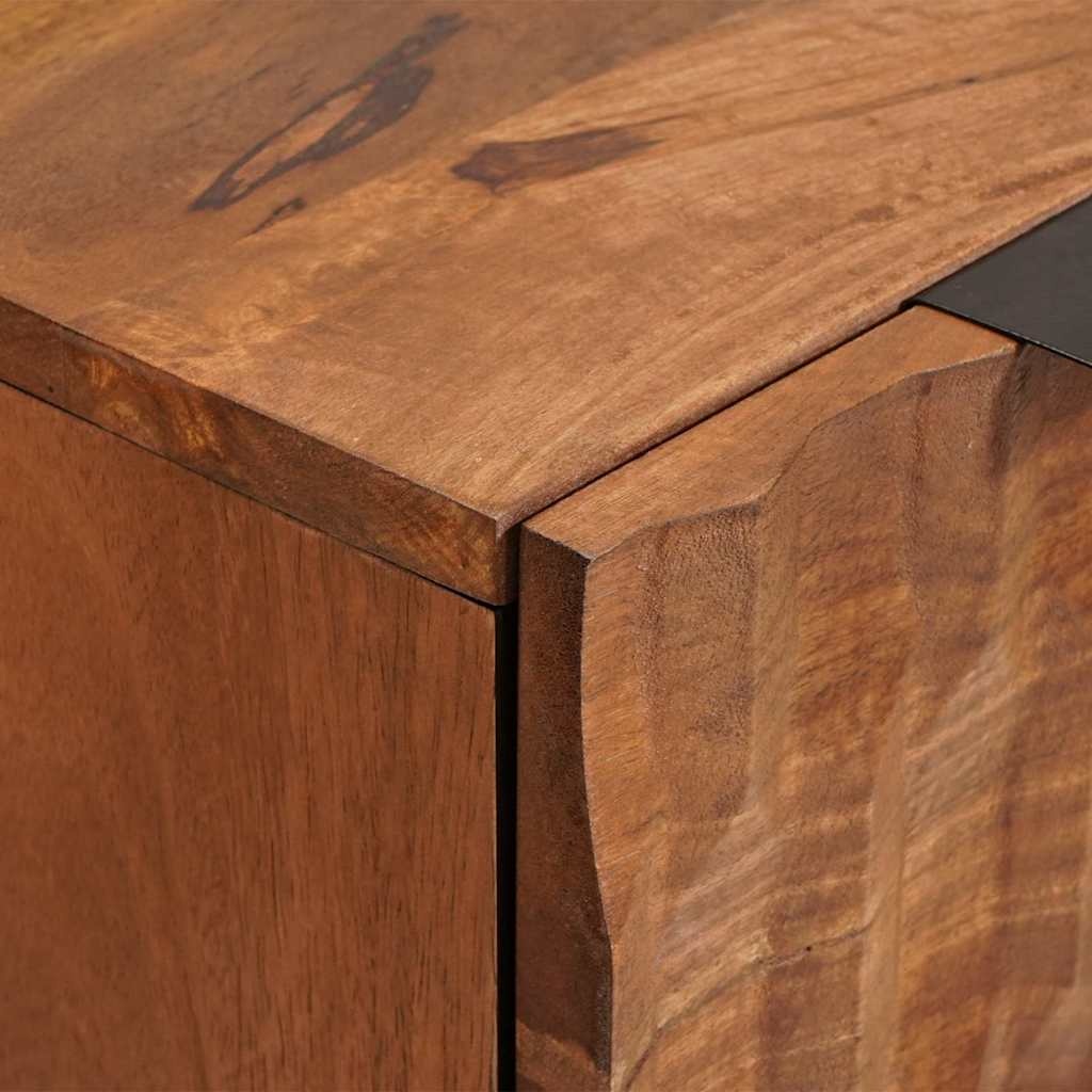 vidaXL Dressoir 60 x 33 x 75 cm Massief Mango Hout