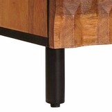 vidaXL Dressoir 60 x 33 x 75 cm Massief Mango Hout