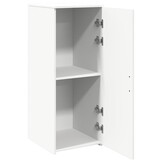 vidaXL Opbergkast 40x45x103,5 cm bewerkt hout wit