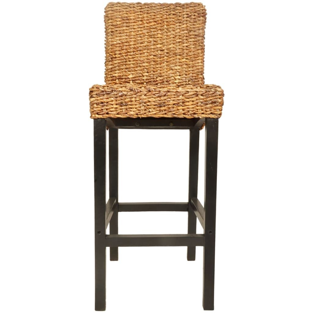 vidaXL Barkrukken 2 st abaca
