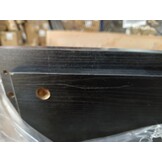 vidaXL Wastafelkast 60x38,5x46 cm bewerkt hout zwart eikenkleurig
