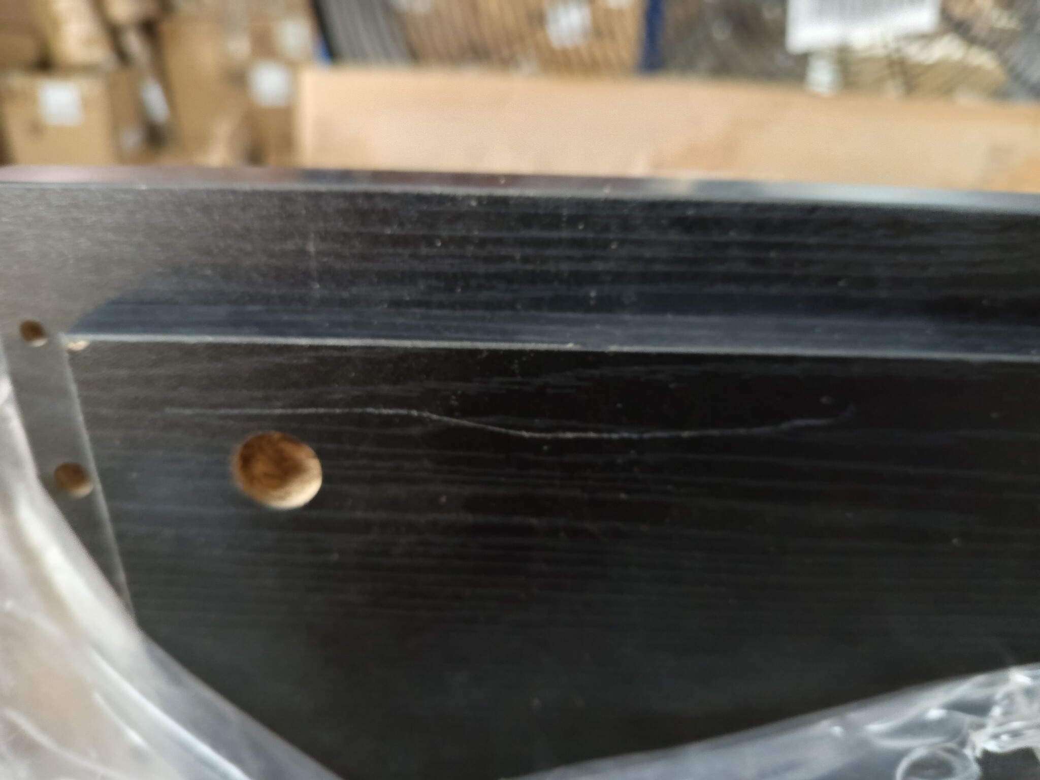 vidaXL Wastafelkast 60x38,5x46 cm bewerkt hout zwart eikenkleurig