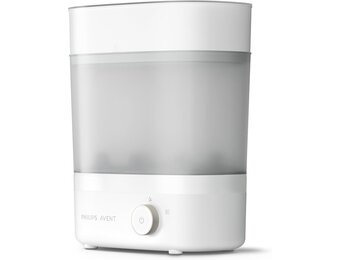 Philips Avent Elektrische Flessensterilisator en -droger - Steriliseert en droogt in 40 minuten - Blijft tot 24 uur steriel - Geïntegreerde lekbak - Doodt 99,9% van bacteriën - SCF293/00