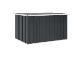 vidaXL Tuinbox 149x99x93 cm Antraciet - 54% Korting