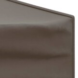 Inklapbare Partytent 3x6 m Taupe met Zijwanden - 35% Korting