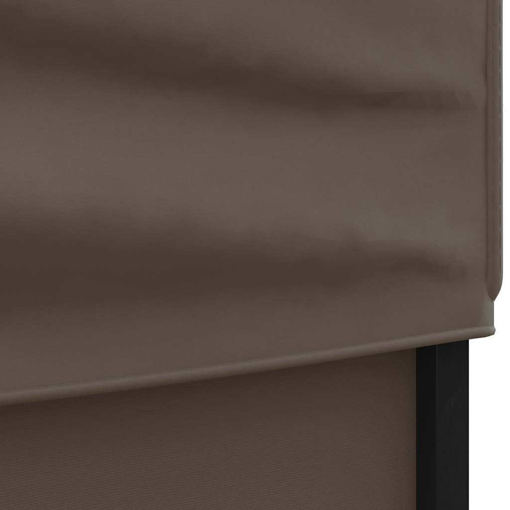 Inklapbare Partytent 3x6 m Taupe met Zijwanden - 35% Korting