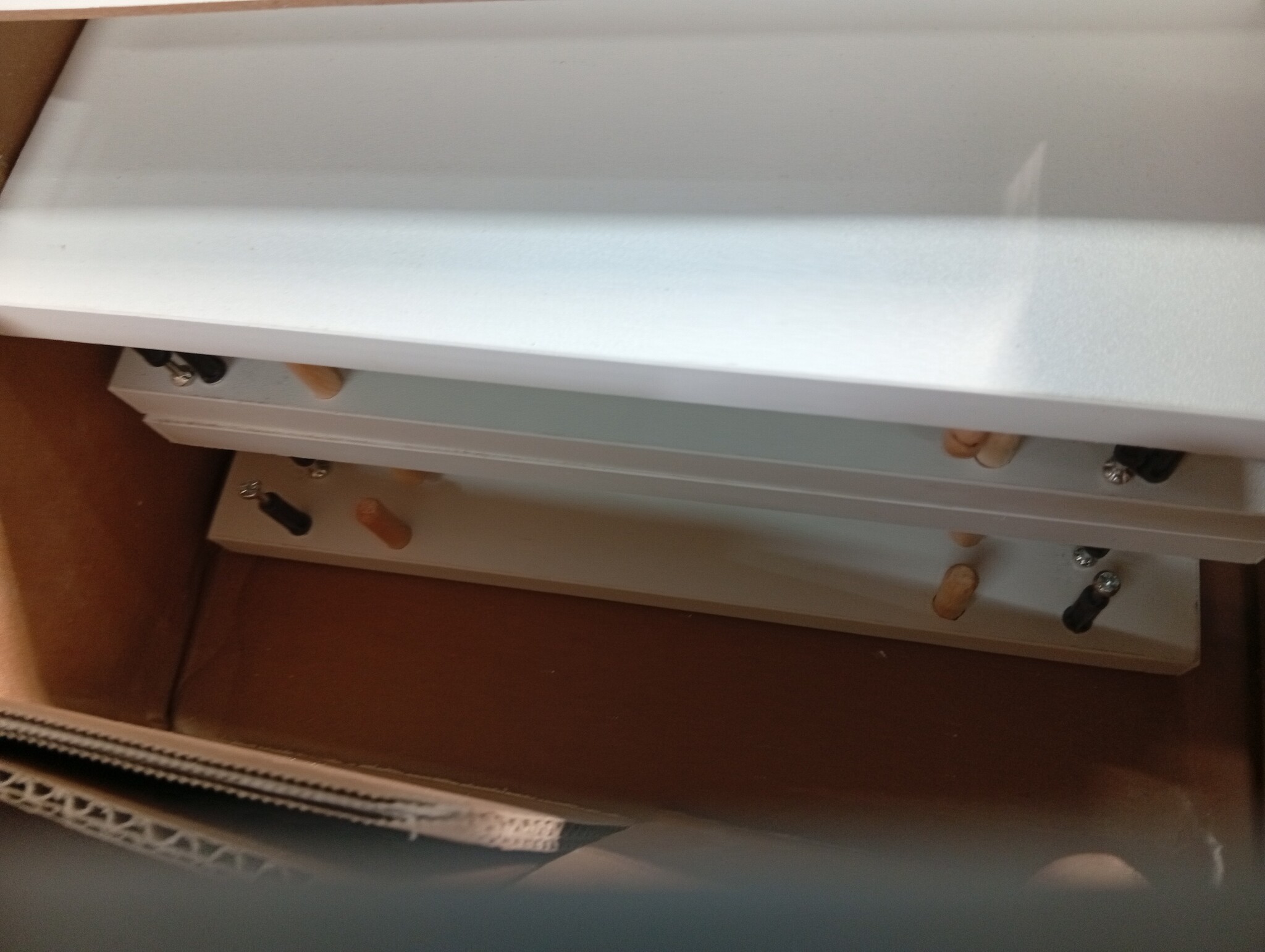 VidaXL Badkamerkast Wit - 30x30x130 cm - 58% Korting