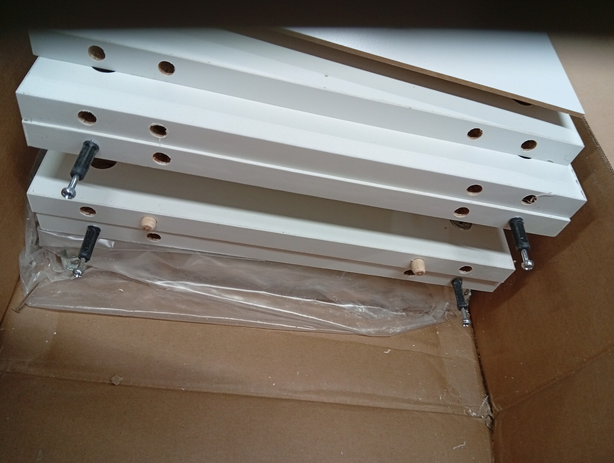 VidaXL Badkamerkast Wit - 30x30x130 cm - 58% Korting