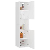 VidaXL Badkamerkast Wit - 30x30x130 cm - 58% Korting