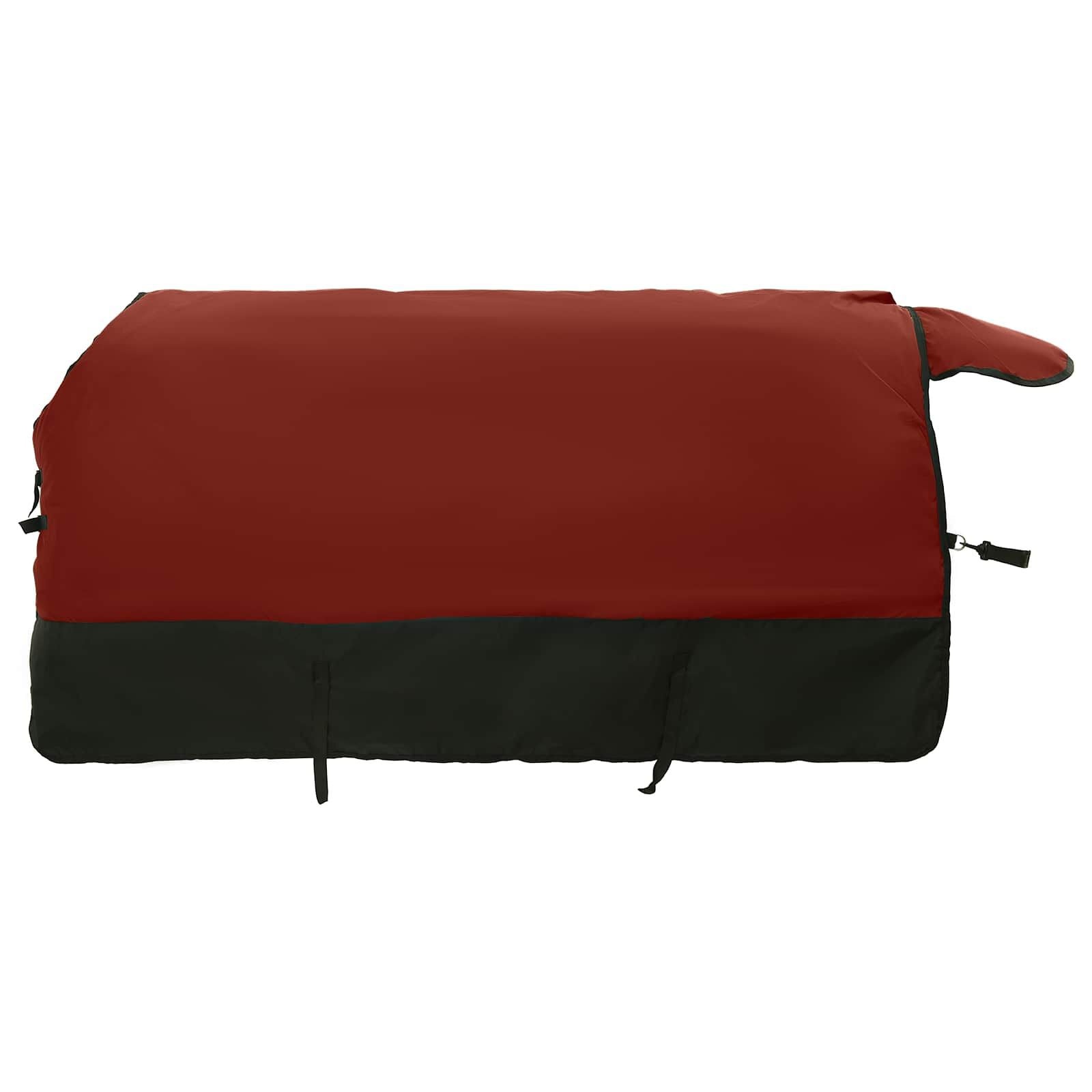Paardendeken Bordeaux/Zwart 155 cm Polyester - 34% Korting