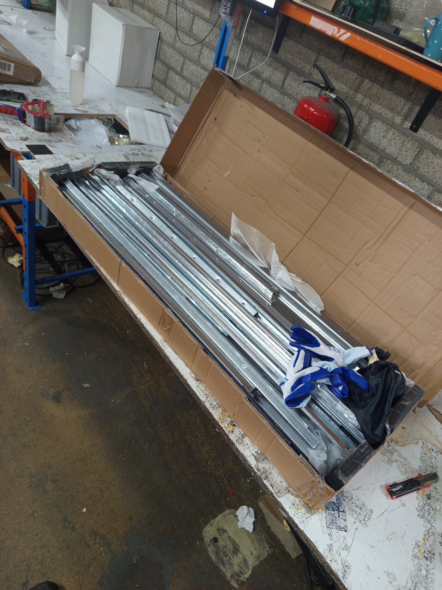 vidaXL Tuinschuur Antraciet Gegalvaniseerd Staal - 180.5x97x209.5 cm - 55% Korting