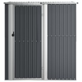 vidaXL Tuinschuur Antraciet Gegalvaniseerd Staal - 180.5x97x209.5 cm - 55% Korting