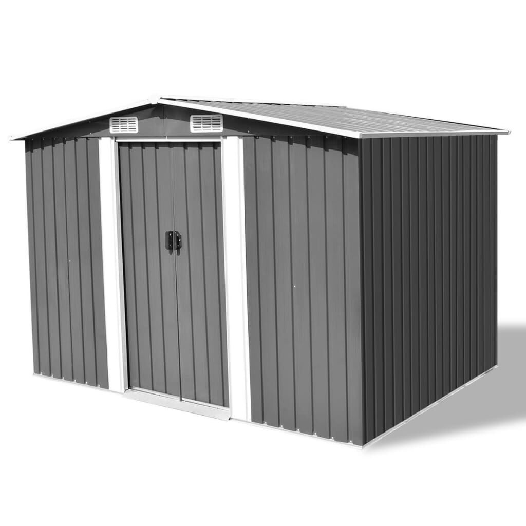 vidaXL Tuinberging Metaal Grijs 257x205x178 cm - 55% Korting