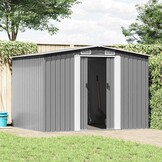 vidaXL Tuinberging Metaal Grijs 257x205x178 cm - 55% Korting