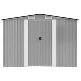 vidaXL Tuinberging Metaal Grijs 257x205x178 cm - 55% Korting