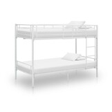 Stapelbed Metaal Wit 90x200 cm - 55% Korting
