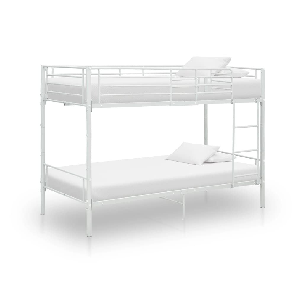 Stapelbed Metaal Wit 90x200 cm - 55% Korting