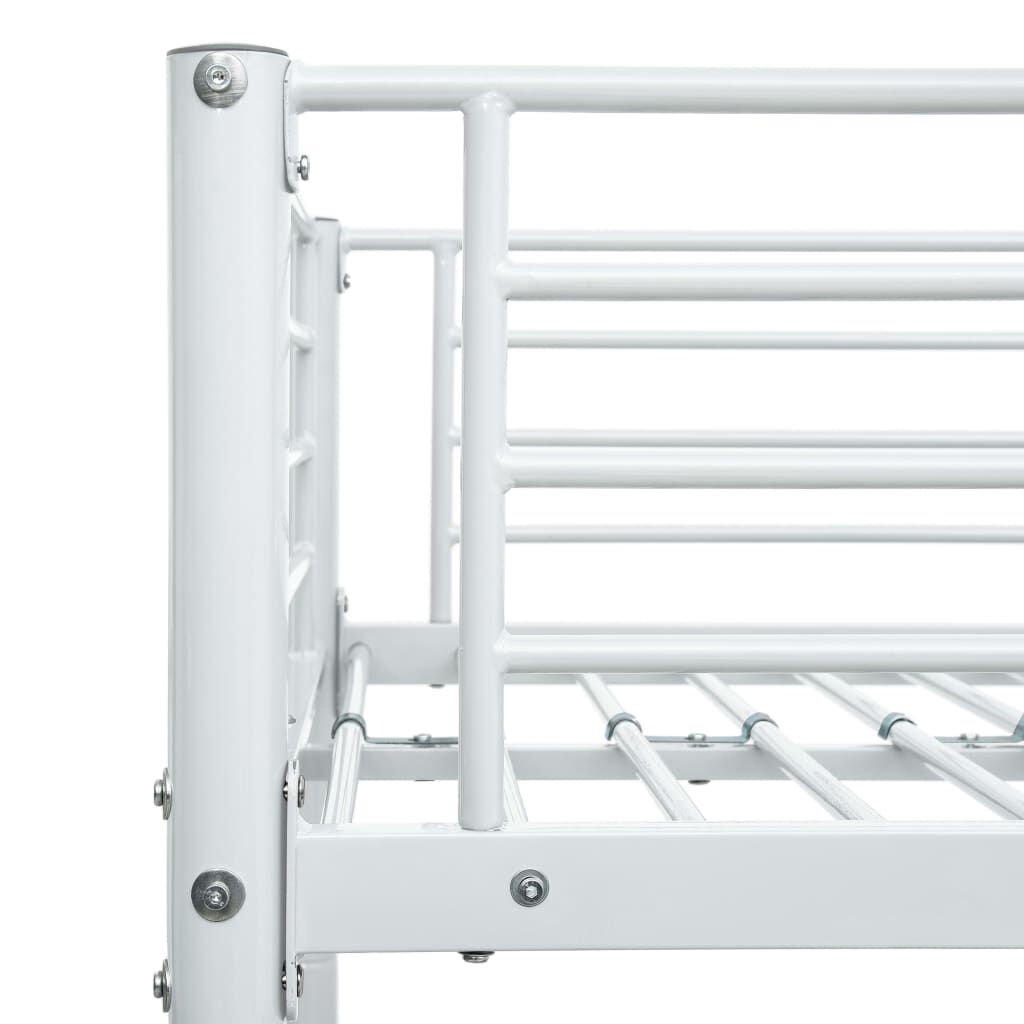 Stapelbed Metaal Wit 90x200 cm - 55% Korting