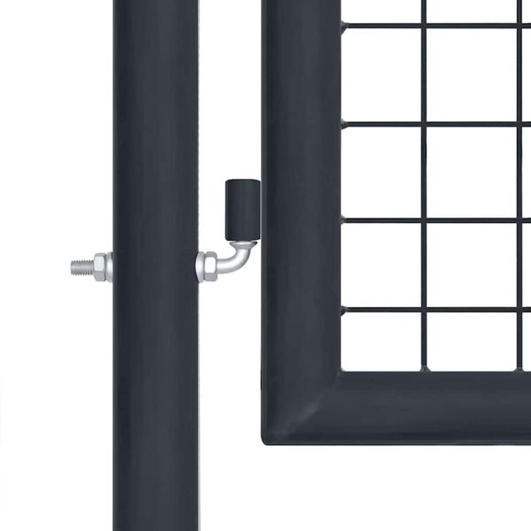 vidaXL Gaaspoort 400x125 cm Grijs - 35% Korting!