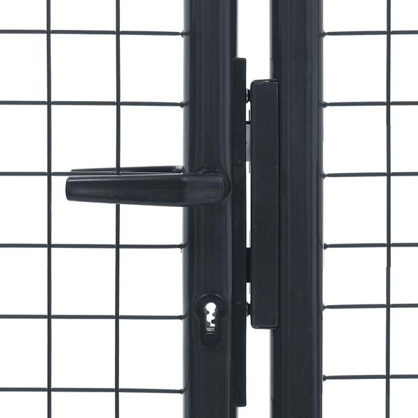vidaXL Gaaspoort 400x125 cm Grijs - 35% Korting!
