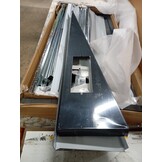 vidaXL Tuinschuur 277x93x179 cm Staal Antraciet 60% Korting