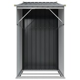 vidaXL Tuinschuur 277x93x179 cm Staal Antraciet 60% Korting
