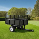 Kiepwagen voor Zitmaaier - 300 kg Laadvermogen - 55% Korting