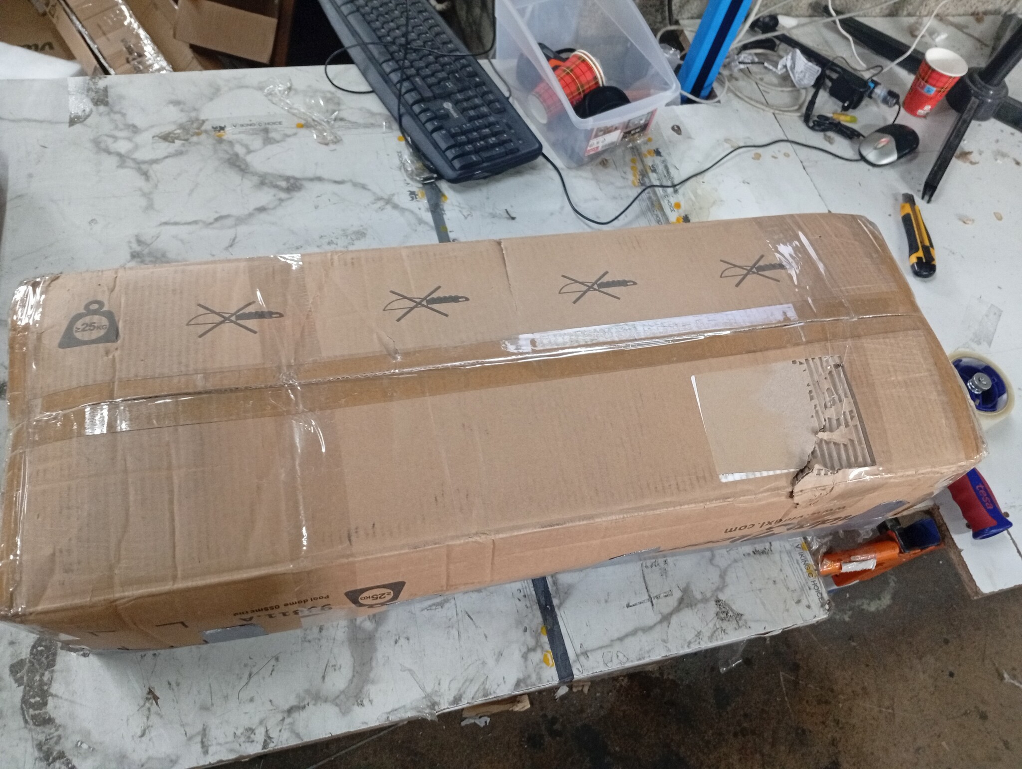 vidaXL Zwembadkoepel 559x275 cm - 55% Korting