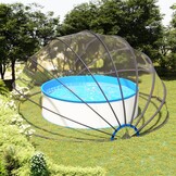 vidaXL Zwembadkoepel 559x275 cm - 55% Korting