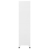 Lockerkast Staal Wit - 90x45x180 cm - 30% Korting