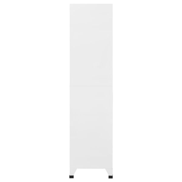 Lockerkast Staal Wit - 90x45x180 cm - 30% Korting