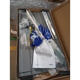 Verhoogde Plantenbak 480x80x45cm Staal Grijs - 54% Korting!