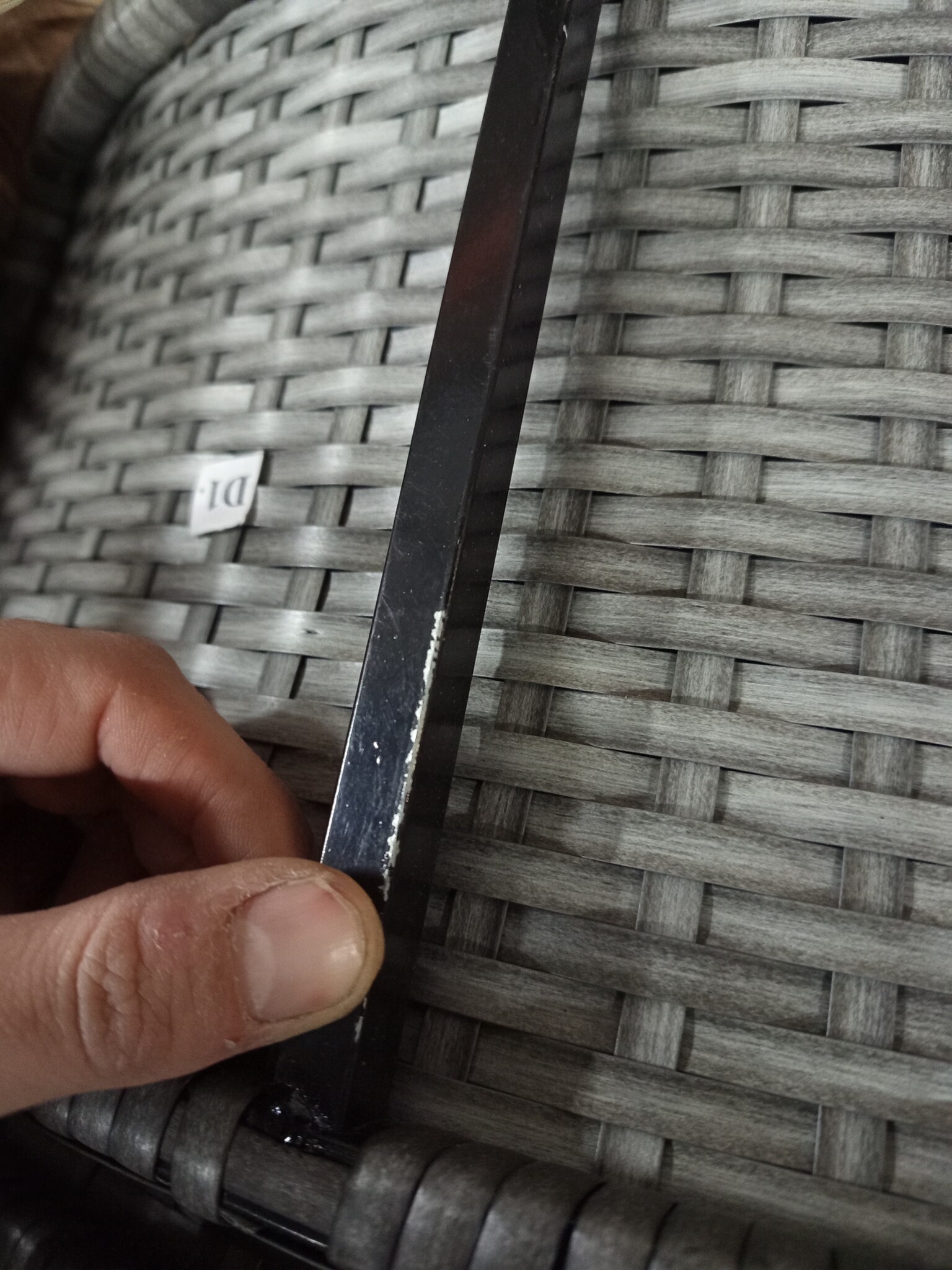 VidaXL Loungebed met Luifel en Kussens, Poly Rattan Grijs - 55% Korting!