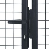 VidaXL Gaaspoort 400x125 cm Grijs met 35% Korting