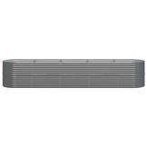 Plantenbak Staal Grijs 368x80x68cm - 59% Korting