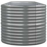 Plantenbak Staal Grijs 368x80x68cm - 59% Korting