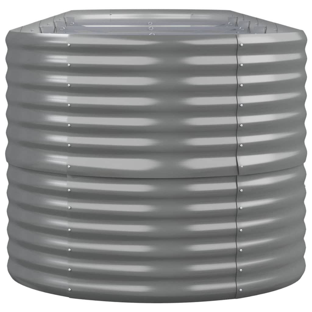 Plantenbak Staal Grijs 368x80x68cm - 59% Korting