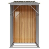 VidaXL Tuinschuur 277x93x179 cm Staal Bruin - 35% Korting