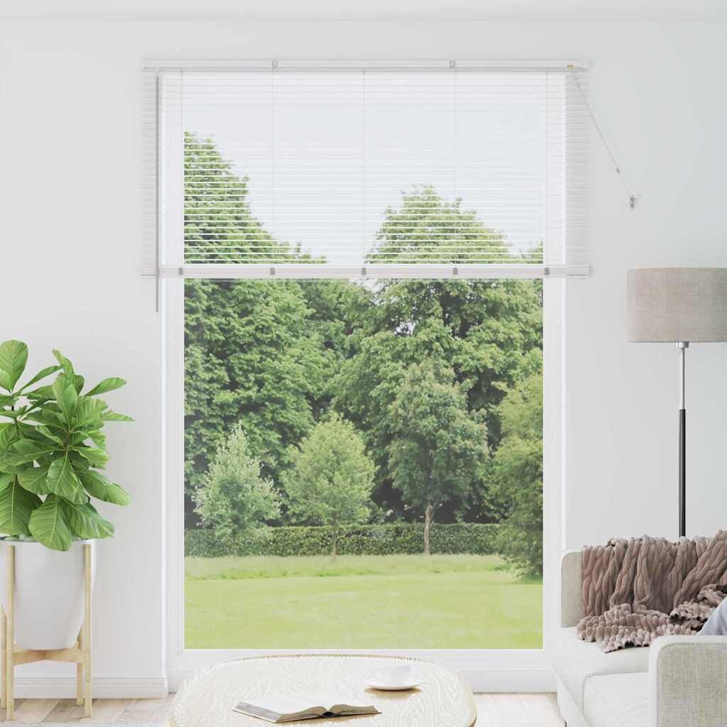 vidaXL Venetiaanse jaloezie Wit 220x160cm Aluminium - 34% Korting