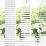 vidaXL Venetiaanse jaloezie Wit 220x160cm Aluminium - 34% Korting