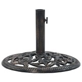 Parasolvoet Gietijzer Brons 12kg - 58% Korting